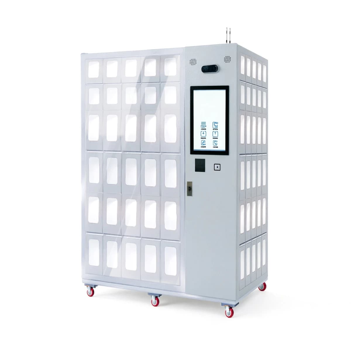 Refrigerated Chemical Storage Cabinet for Lab Reagents and Liquid Bottles - Image 1